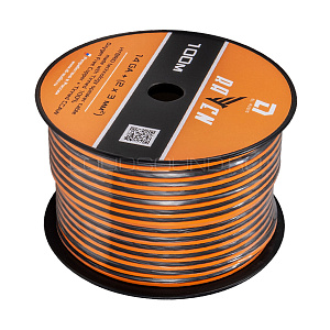 DL Audio Raven Speaker Cable 2х3мм² Чёрный / Оранжевый
