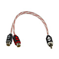 AurA RCA-AY20 MKII (2 гнезда - 1 штекер) 0,2м