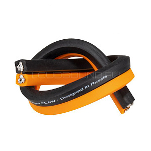 DL Audio Raven Speaker Cable 14 Ga 2х3мм² Чёрный / Оранжевый