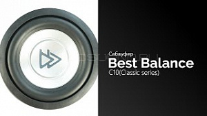 Best Balance C10 (Classic Series) 10" D2