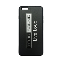 Чехол iPhone 6/6s Plus LOUD SOUND силикон (вертикальный)